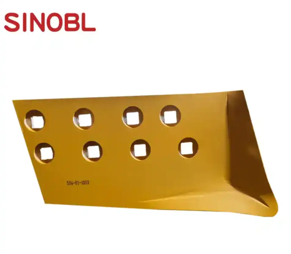 What Role Does Heat-Treated Boron Steel Play in the Effectiveness of the Dozer Bit-End 586-01-1003?