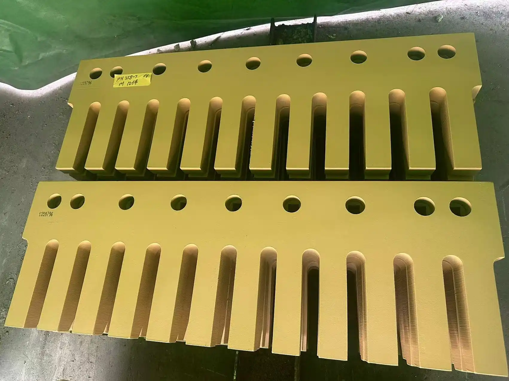 track loader dozer blade